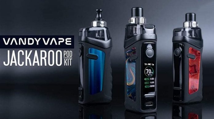 Vandy Vape Jackaroo Pod Kit-Cover Vandy Vape Jackaroo Pod Kit-Cover