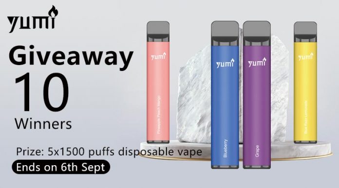 YUMI Bar Disposable Kit Giveaway-1