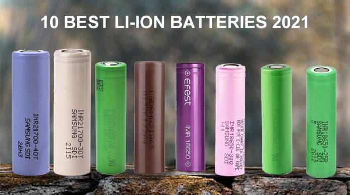 10 Best Li-ion Batteries 2021-OCT