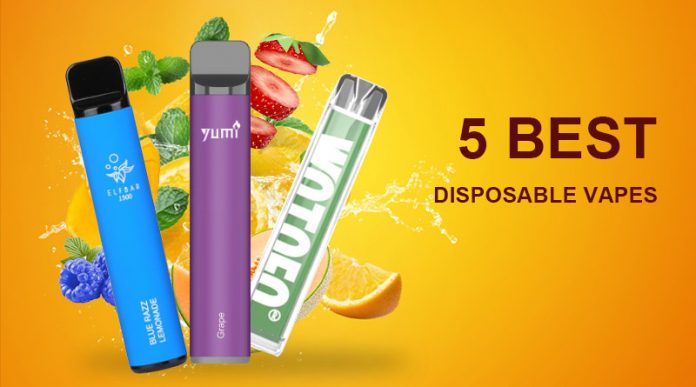 5 Best Disposable Vapes 2022