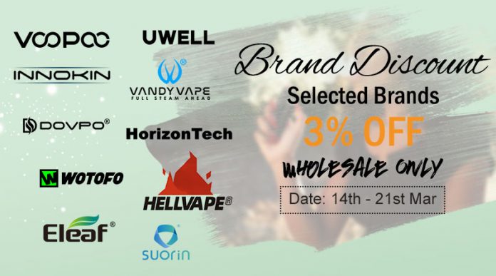 March Brand Discount - Round 2 March Brand Discount - Round 2
