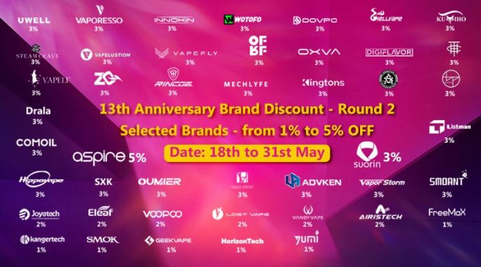 13th Anniversary Sale for Retail Round 2-1