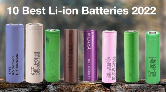 10 Best Li-ion Batteries 2022-0601