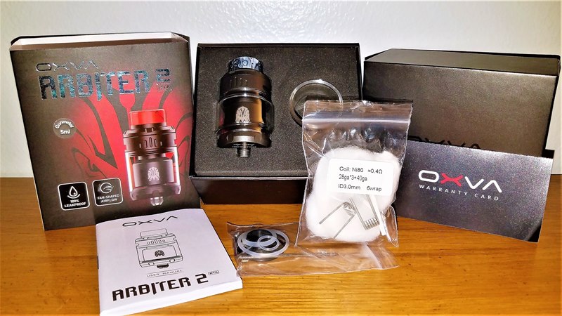 OXVA Arbiter 2 RTA Review by Bob