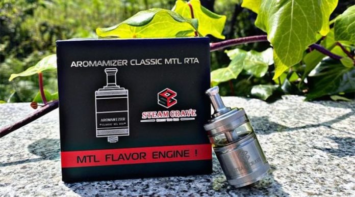 Steam Crave Aromamizer Classic MTL RTA Review by Tim-Cover