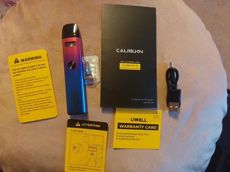 Uwell Caliburn G2 Review by Sam