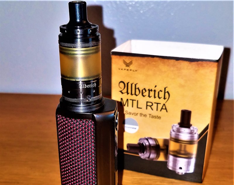 Vapefly Alberich MTL RTA Review by Bob