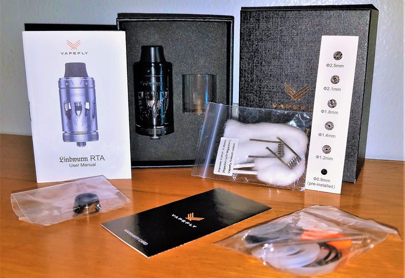 Vapefly Lindwurm RTA Review by Bob