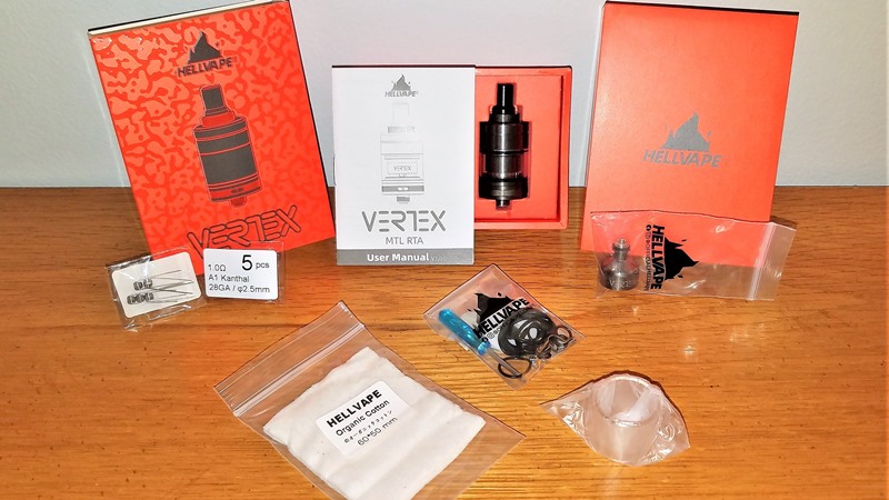 Hellvape Vertex MTL RTA Review by Bob