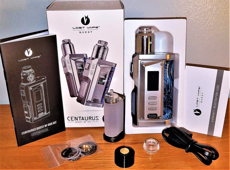 Lost Vape Centaurus Quest BF Review by Bob