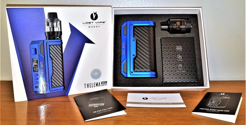 Lost Vape Thelema Quest 200W Kit Review by Bob