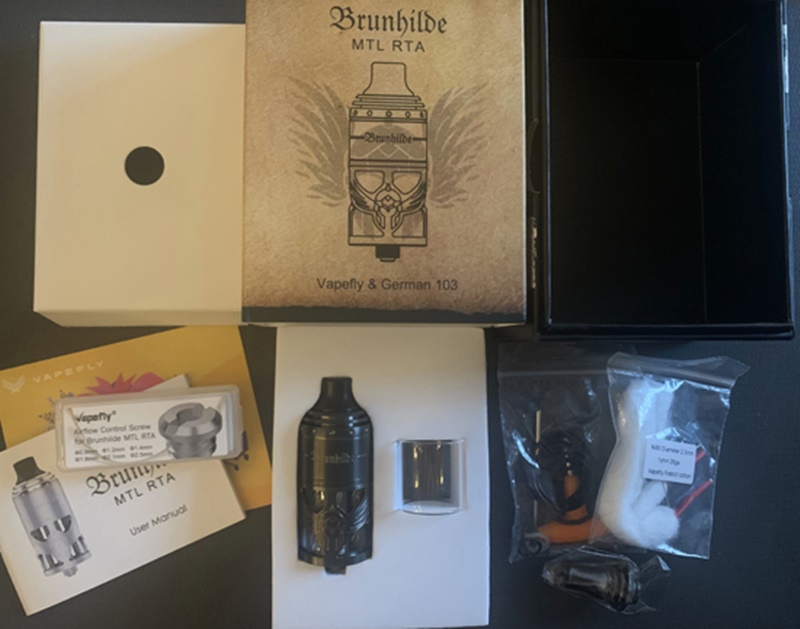 Vapefly Brunhilde MTL RTA Review by Toby