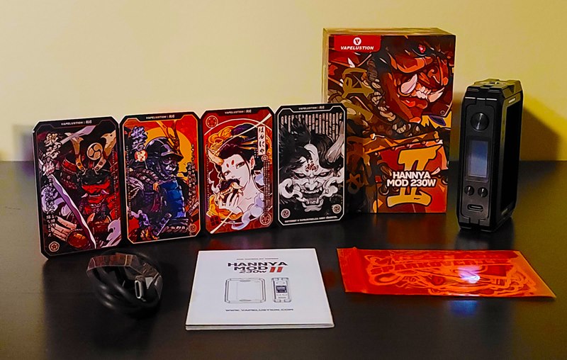 Vapelustion Hannya II Mod Review by Z-Lee
