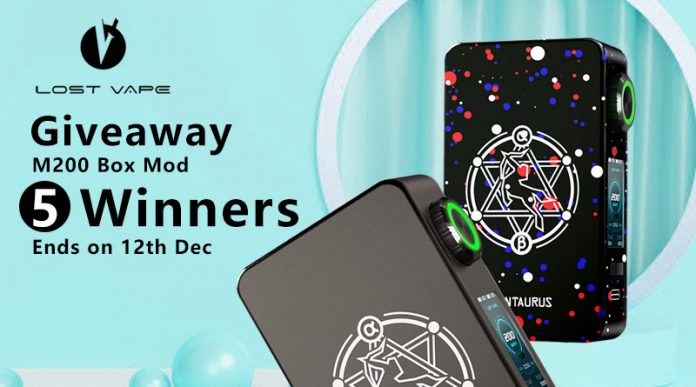 Lost Vape Centaurus M200 Mod Giveaway-1 Lost Vape Centaurus M200 Mod Giveaway-1