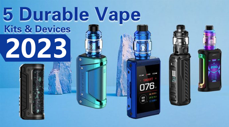 flise kryds Piping 5 Durable Vape Kits & Devices 2023 | HealthCabin