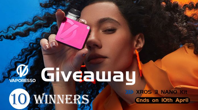 Vaporesso Xros 3 Nano Giveaway-1