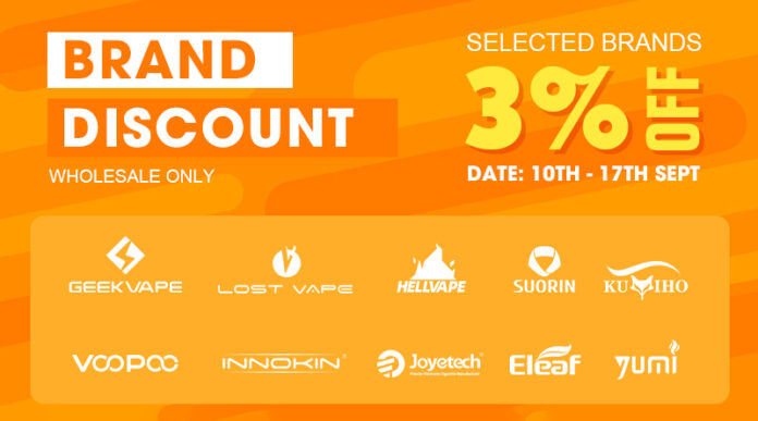 September Brand Discount - Round 2 2023