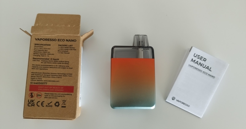 Vaporesso ECO Nano Review by Naomi