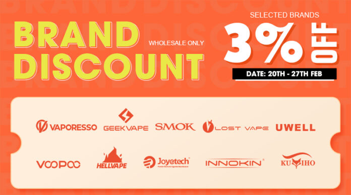 February Brand Discount 2024