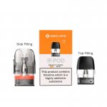 Geekvape Q Pod Cartridge for Sonder Q/ Q2/ Q Lite,Wenax Q/Mini/ Pro, AQ Kit, Digi-Q, Aegis Hero Q Kit, Wenax Q Ultra,Digi Q Vista Kit 3ml/2ml (3pcs/pack)