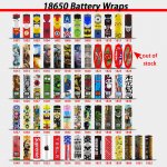 5pcs 18650 Battery Wrappers