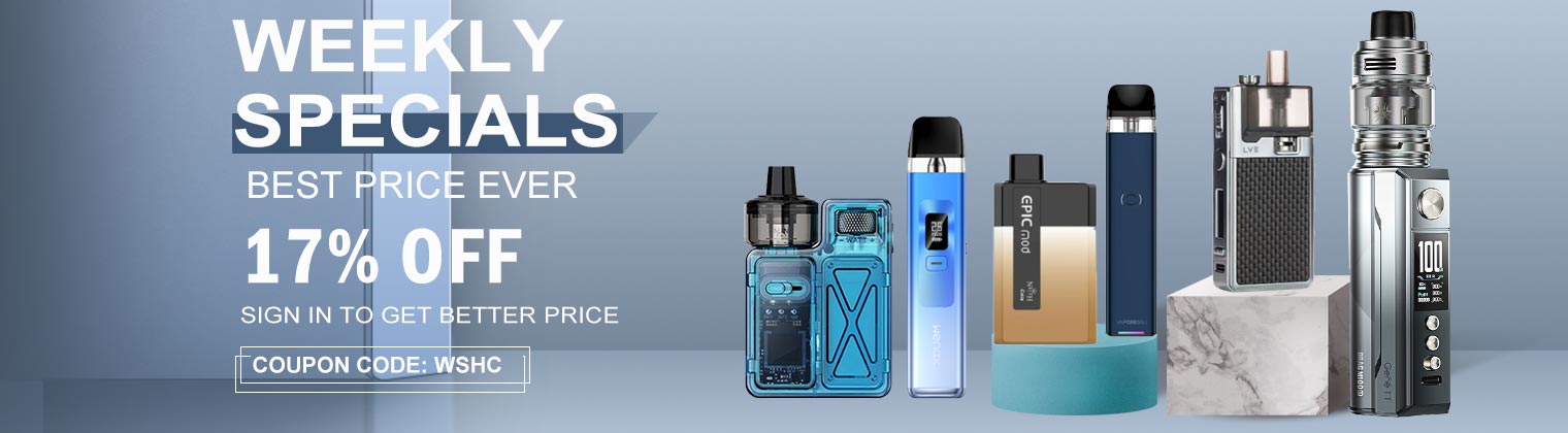 Weekly Sale (Retail Only; Coupon: WSHC)