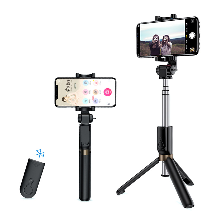 ROCK Bluetooth Remote Selfie Stick with Tripod