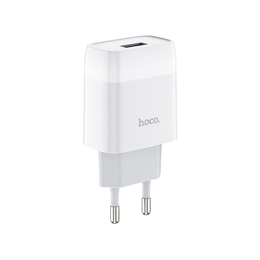 HOCO C72A Glorious Single Port Fast Charger For 7/7 Plus/6S/6S Plus/6 Plus/6/SE (2020)/ 11/ 11Pro/11ProMax/XsMax,/XR/ XS/X/8/8 Plus/ AirPods/Ipad/Samsung/LG/HTC/Huawei/Moto/xiao MI and More