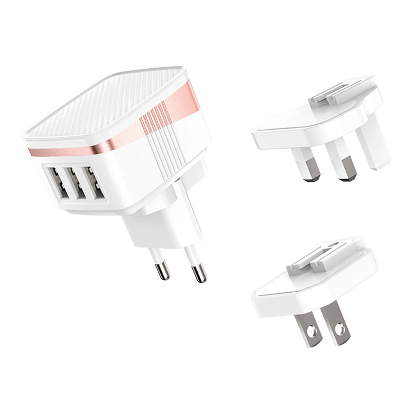 HOCO C83 Detachable Pin Fast Charger For 7/7 Plus/6S/6S Plus/6 Plus/6/SE (2020)/ 11/ 11Pro/11ProMax/XsMax,/XR/ XS/X/8/8 Plus/ AirPods/Ipad/Samsung/LG/HTC/Huawei/Moto/xiao MI and More