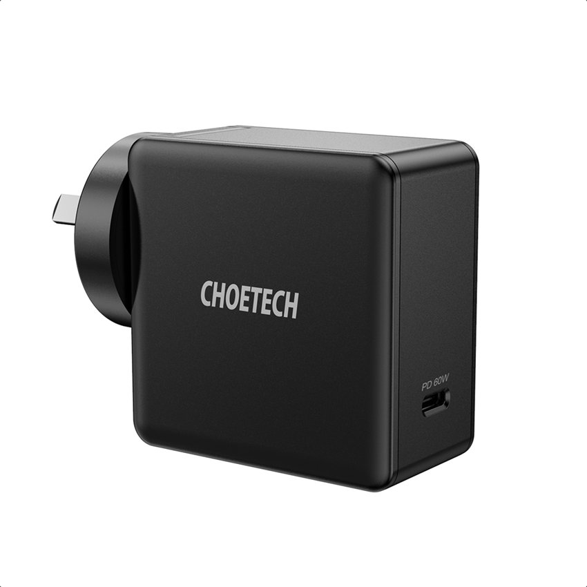 CHOETECH Q4004 PD 60W Fast Charging For 7/7 Plus/6S/6S Plus/6 Plus/6/SE (2020)/ 11/ 11Pro/11ProMax/XsMax,/XR/ XS/X/8/8 Plus/ AirPods/Ipad/MacBook/Samsung/LG/HTC/Huawei/Moto/xiao MI and More
