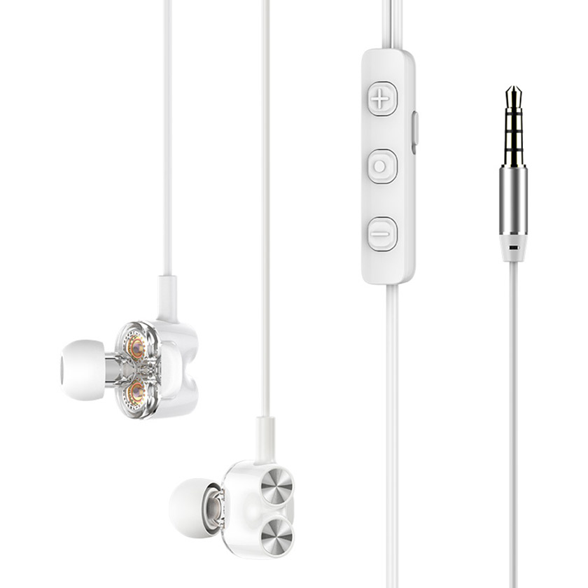 ROCK Mutin Dual-unit Stereo Earphone