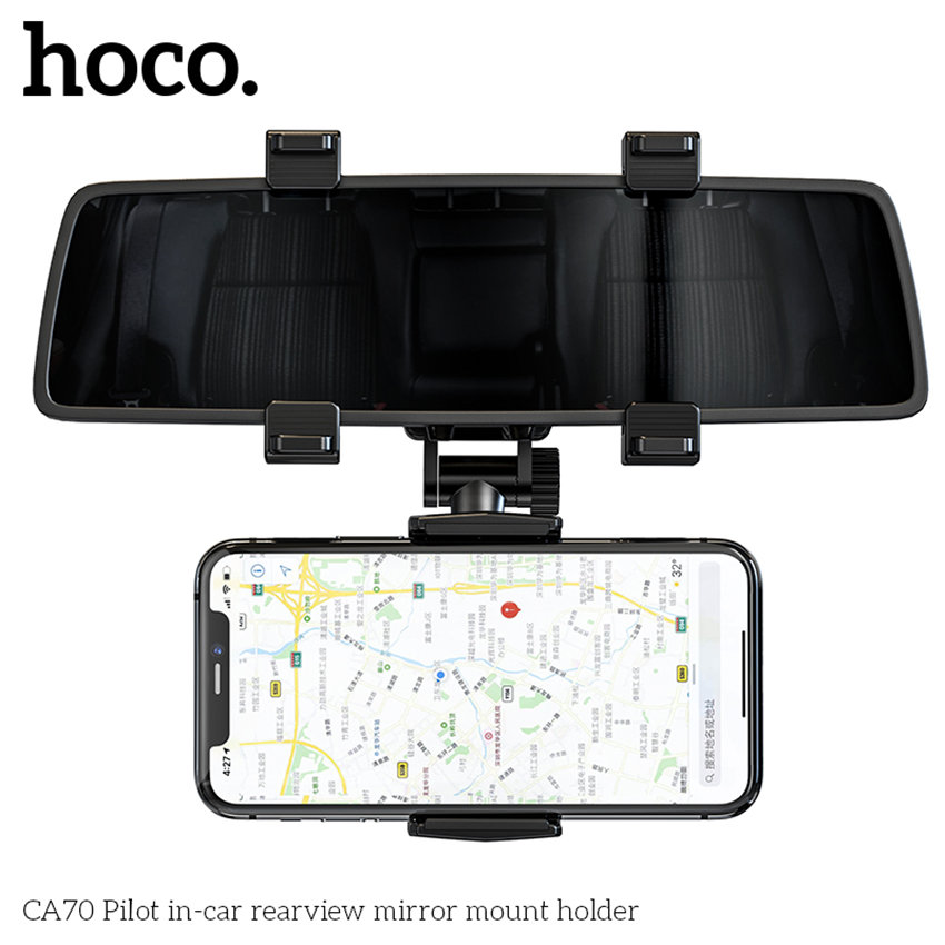 HOCO CA70 Steering Rearview Mirror Vehicle Support