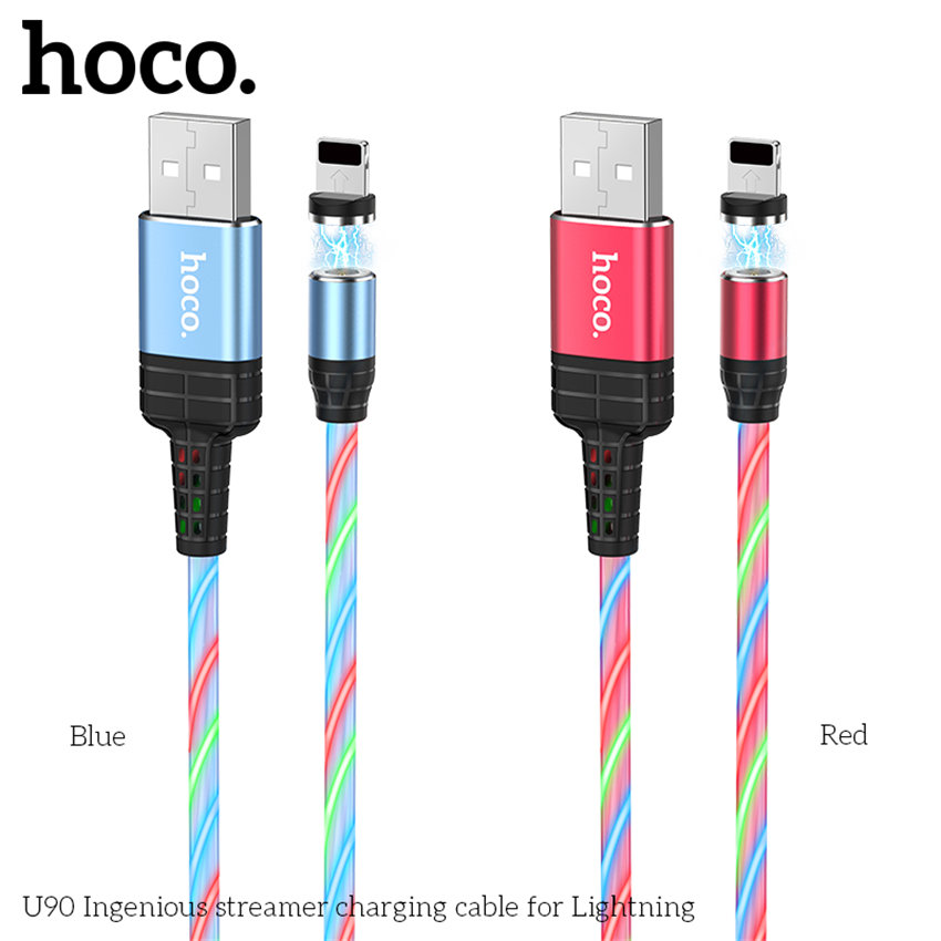 HOCO U90 Magnetic Stream-Absorbing Charging Cable Fast Charging