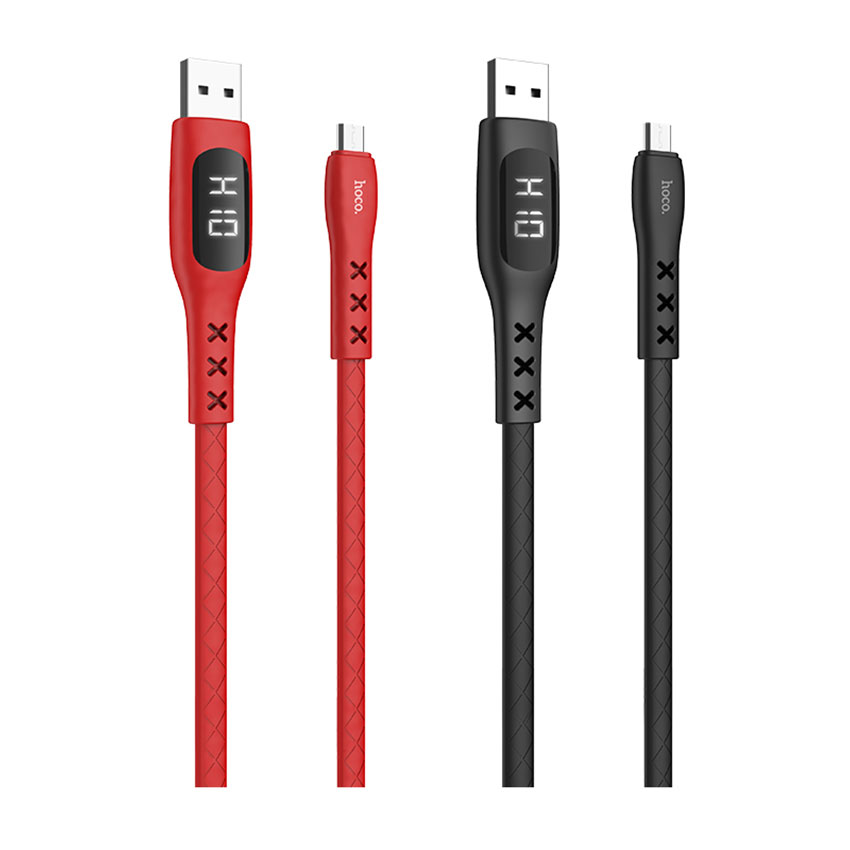 HOCO S6 Fast Charging cable with Timing Display for Micro