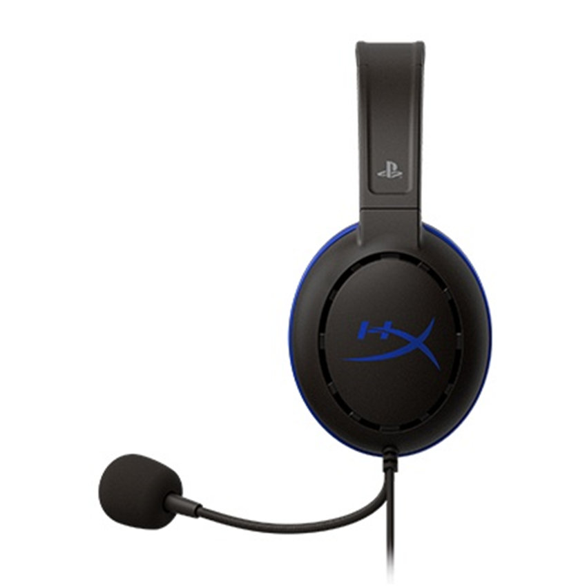 HyperX Cloud Chat Headset – Official Playstation Licensed for PS4, Clear Voice Chat, 40mm Driver, Noise-Cancellation Microphone, Pop Filter, in-Line Audio Controls, Lightweight, Reversible