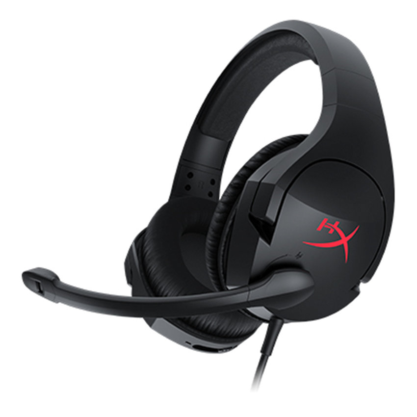 HyperX Cloud Stinger - Gaming Headset – Comfortable HyperX Signature Memory Foam, Swivel to Mute Noise-Cancellation Microphone, Compatible with PC, Xbox One, PS4, Nintendo Switch, and Mobile Devices( HX-HSCS-BK/NA)