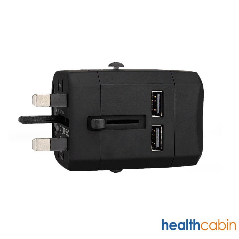 Universal Adapter with Dual USB Charger JY 163