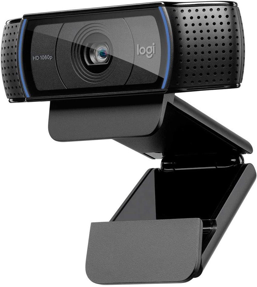Logitech HD Pro Webcam C920 Widescreen Video Calling And Recording 1080p Camera Desktop Or Laptop Webcam