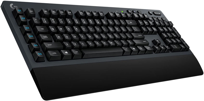 Logitech G613 LIGHTSPEED Wireless Mechanical Gaming Keyboard Multihost 2.4 GHz + Blutooth Connectivity - Black
