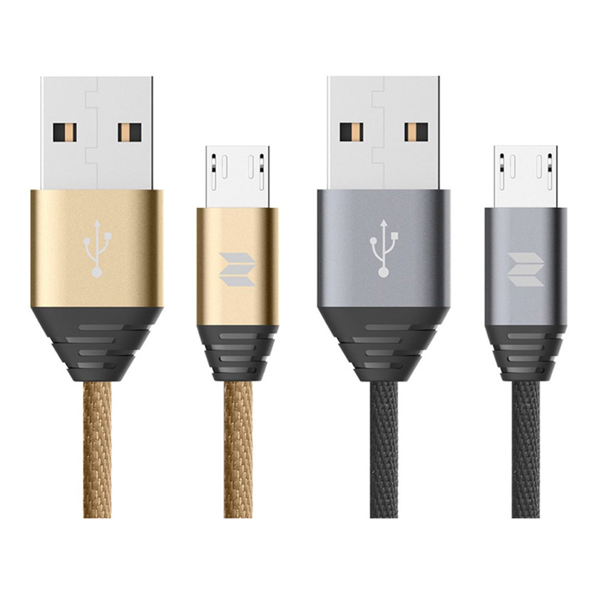 ROCK M5 Metal Micro & Tpye-C & Lightning Cable