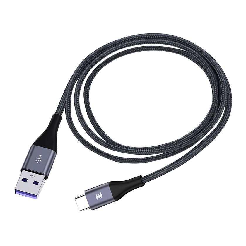 ROCK R9 C TO A 5A Metal Charge Sync Round Cable