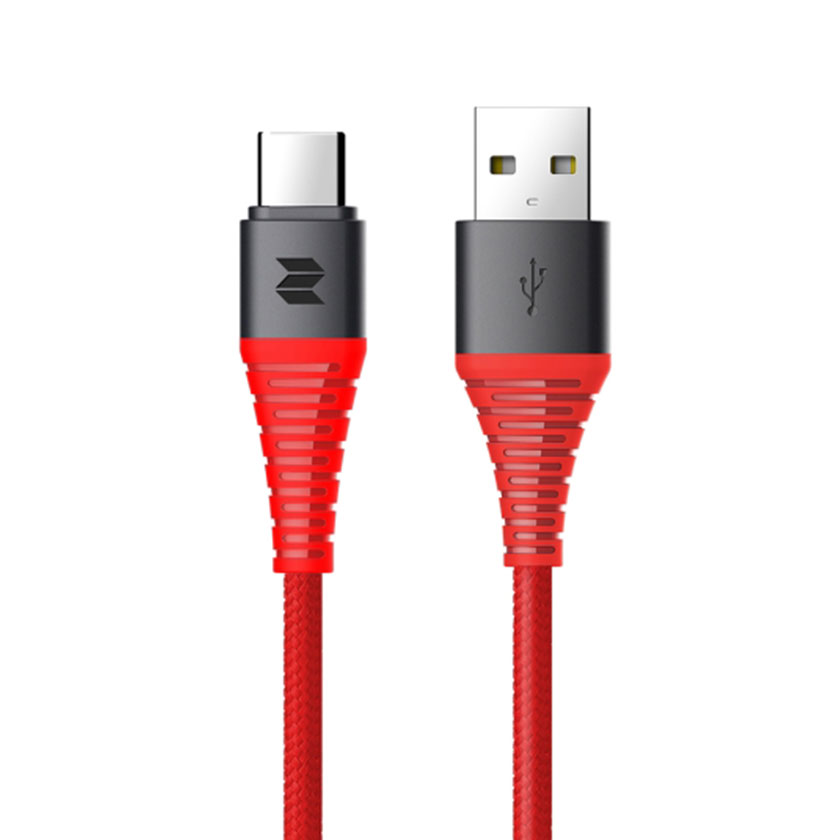ROCK Z10 Hi-Tensile Type C 3A Charge & Sync Round Cable