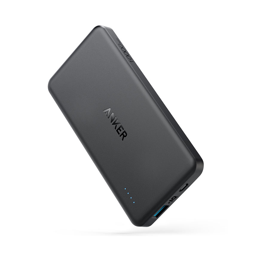 ANKER A1261 PowerCore II Slim High Speed Charging For 7/7 Plus/6S/6S Plus/6 Plus/6/SE (2020)/ 11/ 11Pro/11ProMax/XsMax,/XR/ XS/X/8/8 Plus/ AirPods/Ipad/Samsung/LG/HTC/Huawei/Moto/xiao MI and More  (10000mAh)