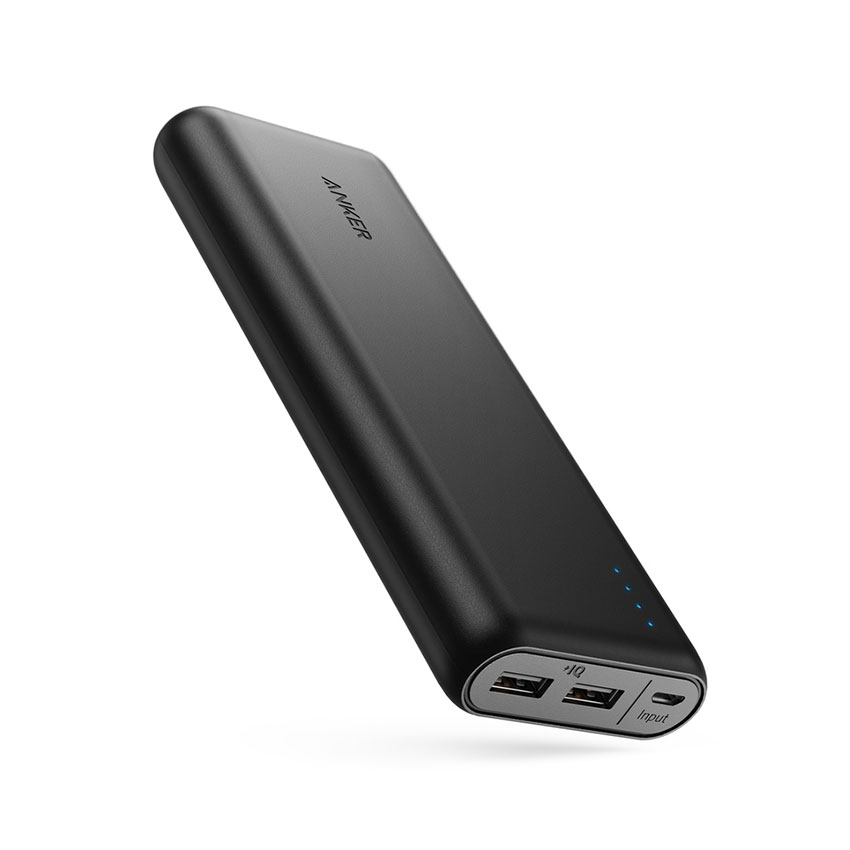 ANKER A1271 PowerCore 20100mAh 2-Port 4.8A Portable Charger High Speed Charging For 7/7 Plus/6S/6S Plus/6 Plus/6/SE (2020)/ 11/ 11Pro/11ProMax/XsMax,/XR/ XS/X/8/8 Plus/ AirPods/Ipad/Samsung/LG/HTC/Huawei/Moto/xiao MI and More