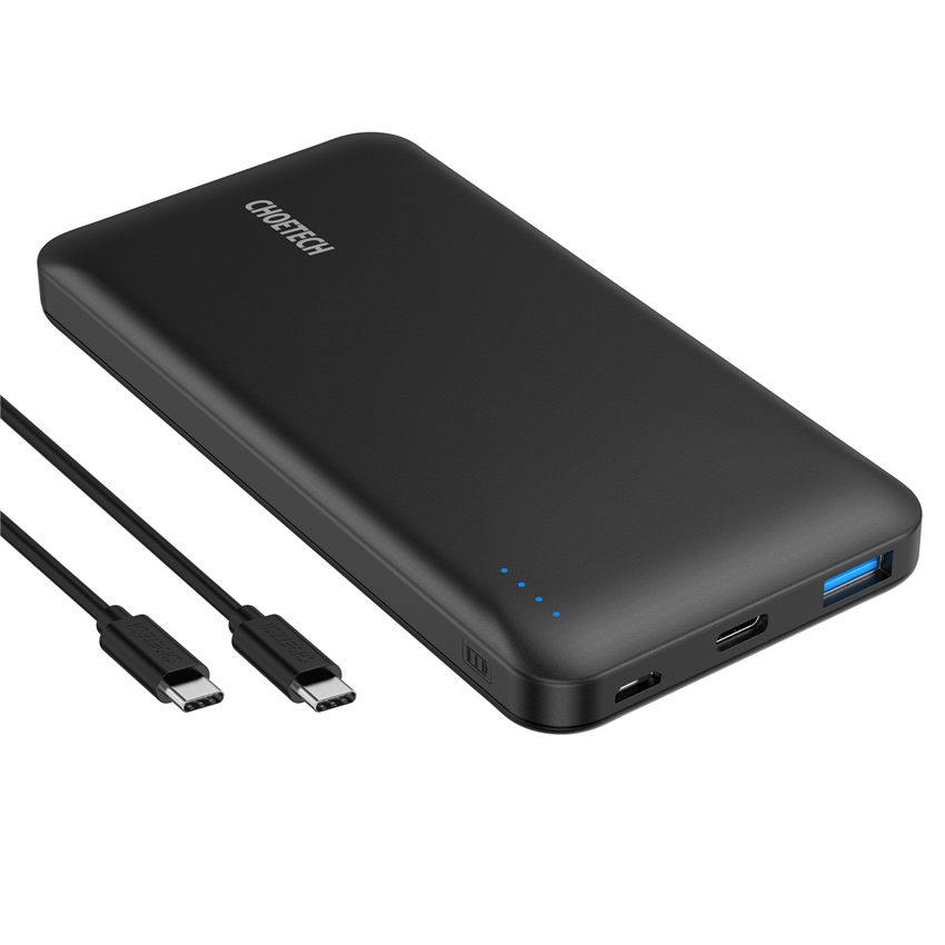 CHOETECH B627 10000mAh High Speed Charging For 7/7 Plus/6S/6S Plus/6 Plus/6/SE (2020)/ 11/ 11Pro/11ProMax/XsMax,/XR/ XS/X/8/8 Plus/ AirPods/Ipad/Samsung/LG/HTC/Huawei/Moto/xiao MI and More