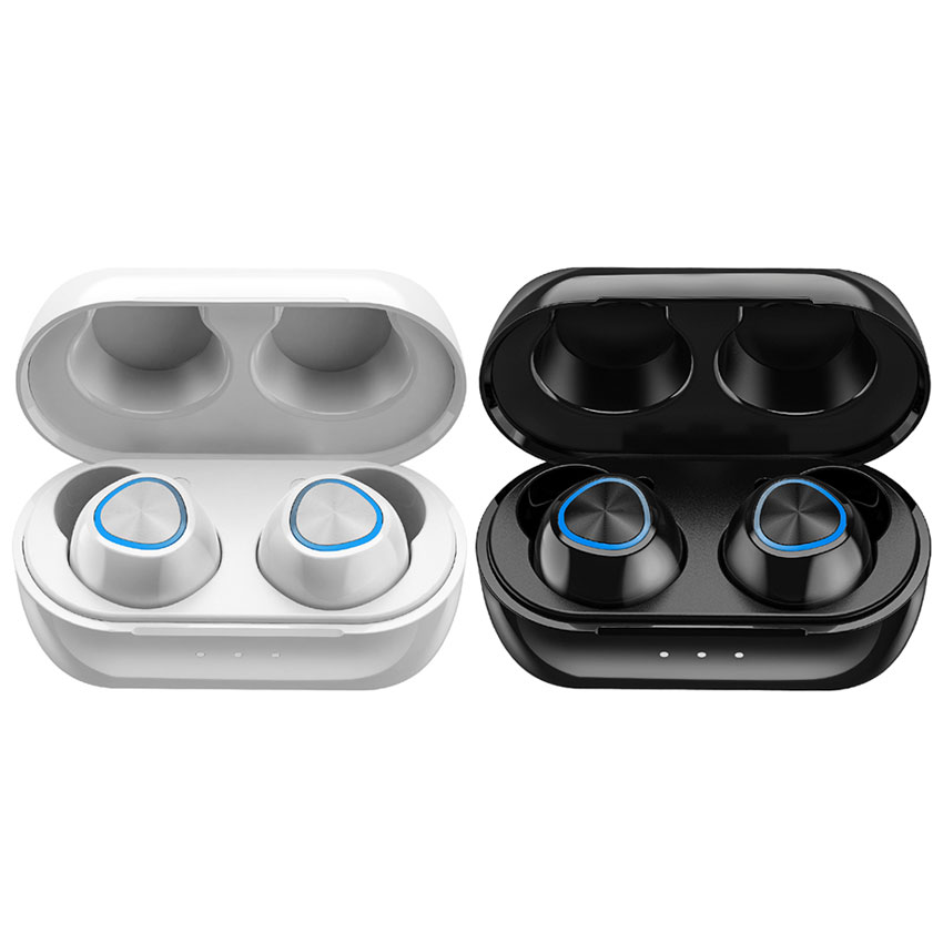 REMAX TWS-16 Bluetooth 5.0 True Wireless Earbuds With Charging Case Premium Sound With Deep Bass For Sport Running 220mAh