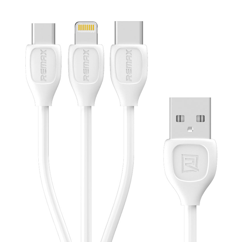 REMAX RC-050TH 3 In 1 Lesu Fast Charging Data Cable