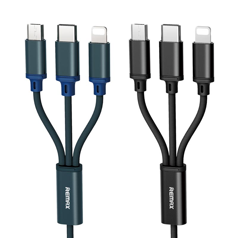 Remax RC-131th 3 in 1 Fast Charging Cable