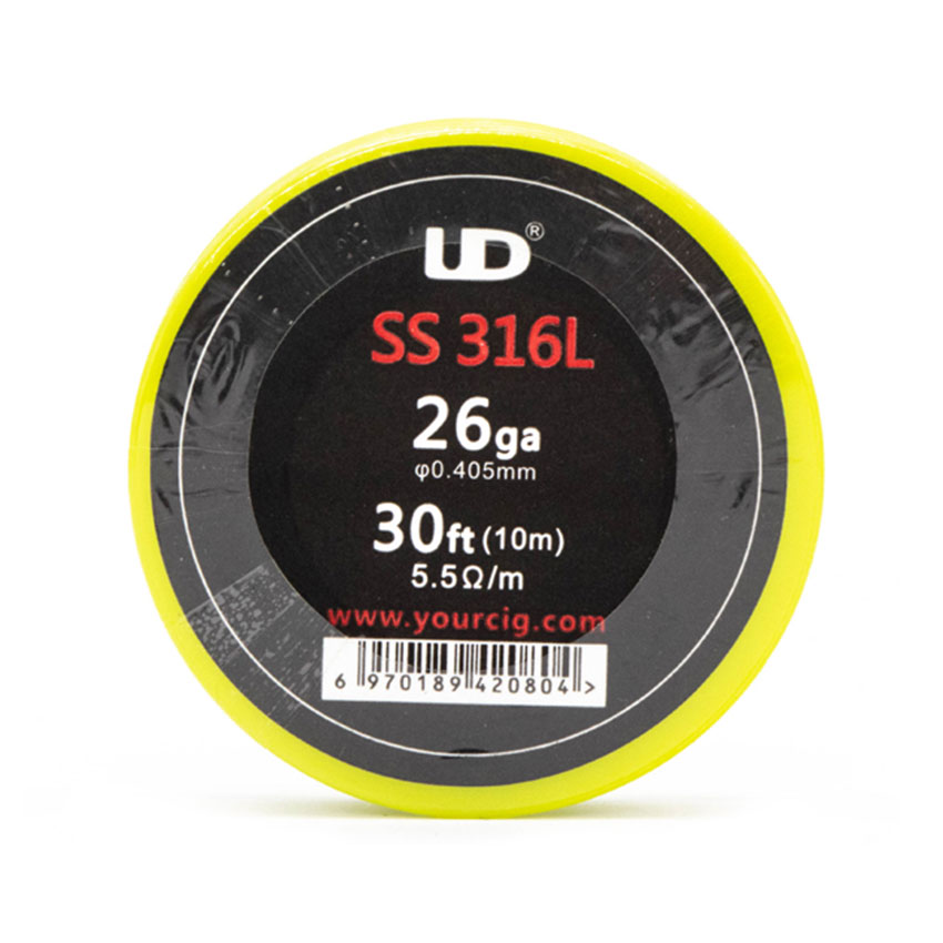 UD SS 316L Wire (26ga, 0.4mm)