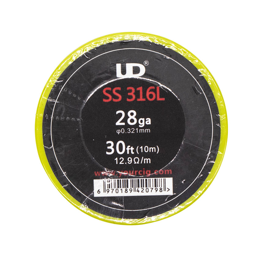UD SS 316L Wire (28ga, 0.3mm)